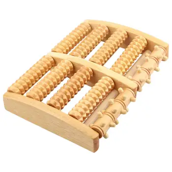 

Massager Wooden Massager Plantar Acupoint Massager Health Care Equipment Tools Plantar Multirow Massage Roller