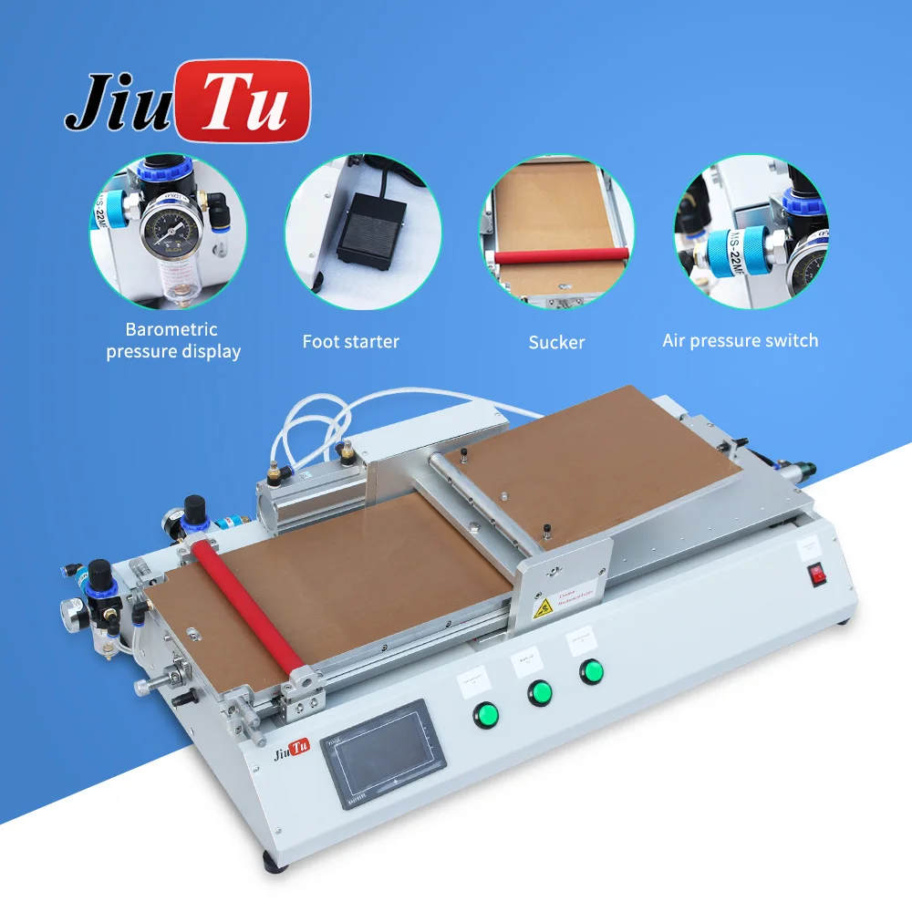 

Newest Jiutu Multi-purpose OCA Polarizer Film Laminating Machine Big Size 14inch For iPad/Tablet LCD Repair