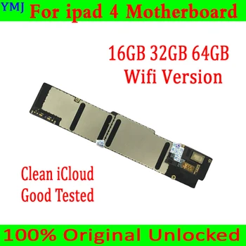 

Wifi Version for iPad 4 Motherboard with IOS System,100% Original unlocked for iPad 4 Mainboard with Free iCloud,16GB 32GB 64GB