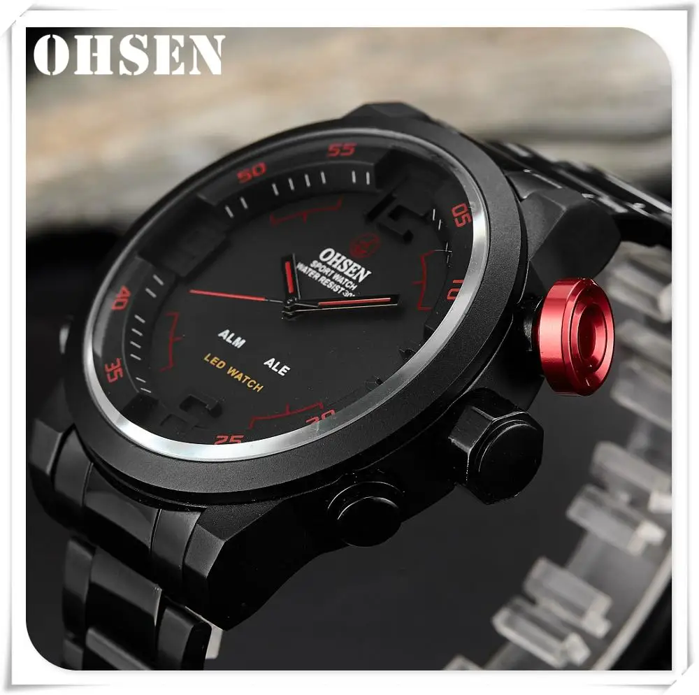 ohsen sport watch water 30m resistant