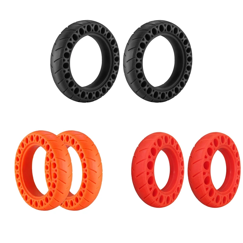 2PCS Rubber Solid Tires for Xiaomi Mijia M365 9.5 inch Electric Scooter Honeycomb Shock Absorber Damping Tyre | Автомобили и