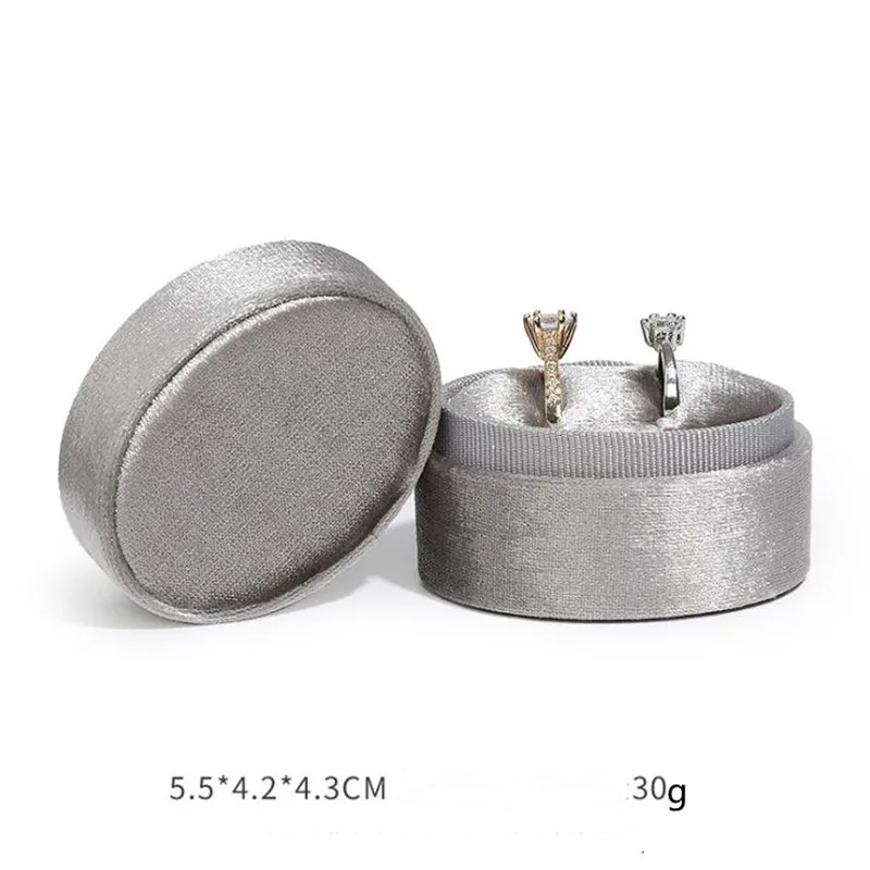 Rolin Roly Boîte De Bague De Fiançailles En Forme De Coeur Boîte