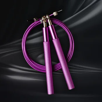 

New Aluminium Speed Jump Rope Crossfit Fitness Training Professional 3M Adjustable Stainless Steel Wire Home Gym Skipping Ropes