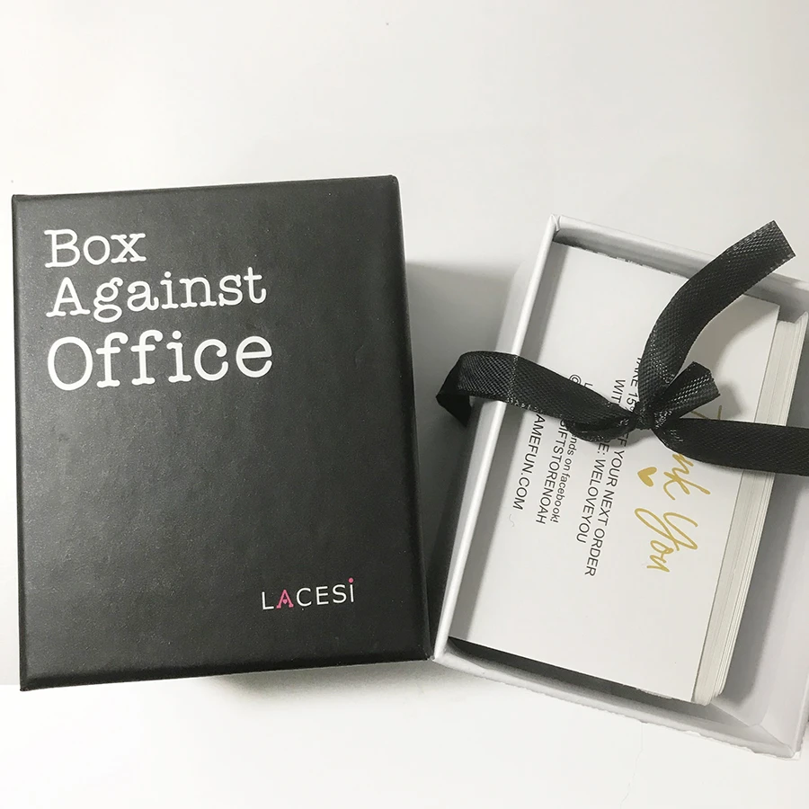 Box Against Office Card Game Party Game With 180 Cards Card Games AliExpress