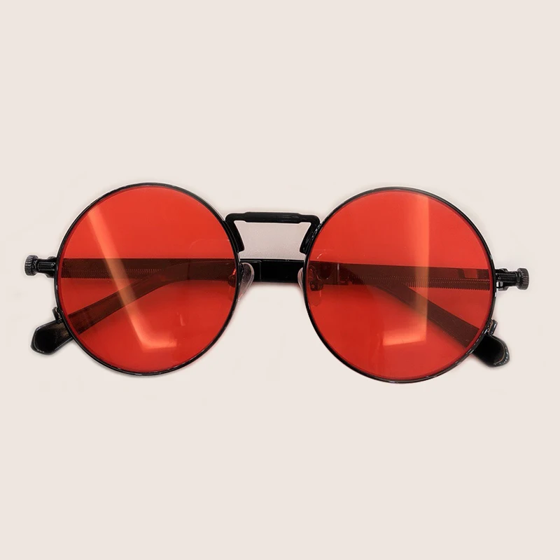 Ретро Круглые женские солнцезащитные очки брендовые дизайнерские женские солнцезащитные очки с металлической оправой женские солнцезащитные очки с защитой от ультрафиолета