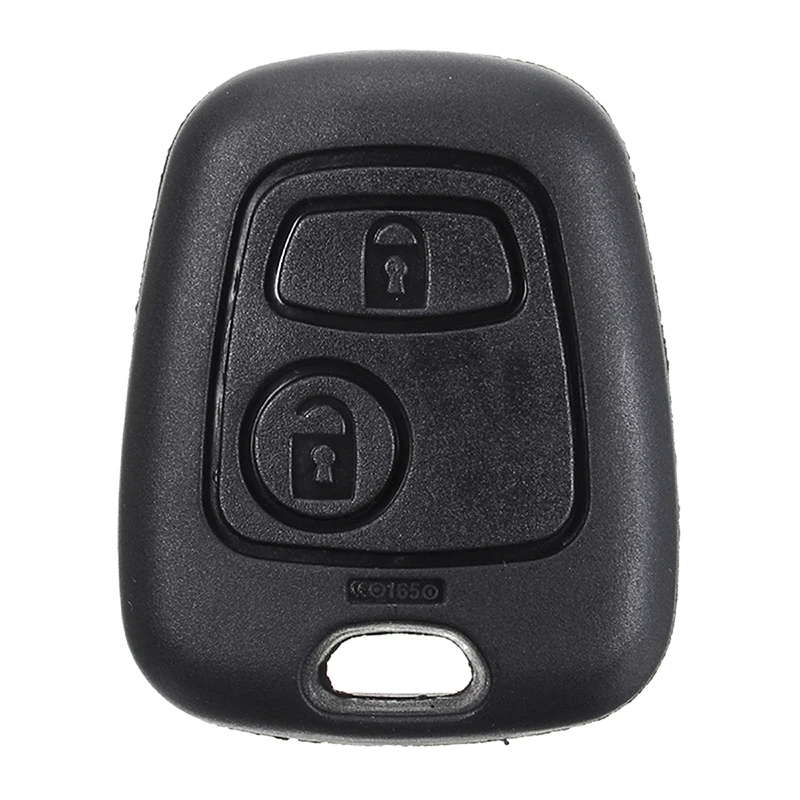 Auto Car 2 Button Remote Control Key Fob Case Shell For Peugeot 107 207 307 407 106 206 306 406 No blade No logo