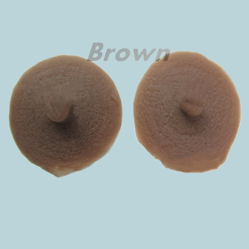 실리콘 시뮬레이션 젖꼭지 가짜 엄마 CD 크로스 드레싱 소프트 터치