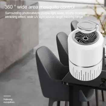 

Mosquito Trap Lamp USB Electric Insect Killer Trap Lamp LED Light Bug Zapper Pest Avoid Mosquito Indoor/outdoor Mosquito Lamp