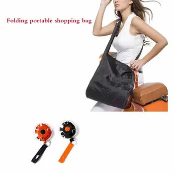 

Foldable Grocery Bag Folding shopping bag Organizer Storage Reusable Shoulder Bag Large Capacity Handle Folding Bag 9*3.7cm