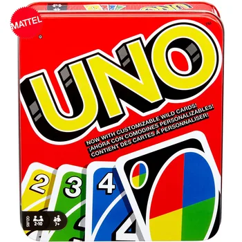 

Topsale Puzzle Games Mattel genuine UNO: Classic Family Funny Entertainment Board Game Fun Poker Playing Cards Gift Box
