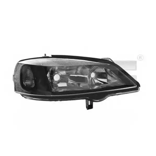 Фара левая электр. чёрная\ Opel Astra all 98-03 DEPO 442-1116L-L
