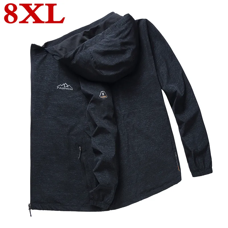 Ветровка мужская демисезонная батальных размеров 8XL 7XL 6XL 5XL | Мужская одежда