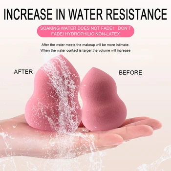 

Makeup Sponges 10 Pieces Makeup Blender Sponge Foundation Blending Blush Concealer Eye Face Powder Cream Beauty Sponge
