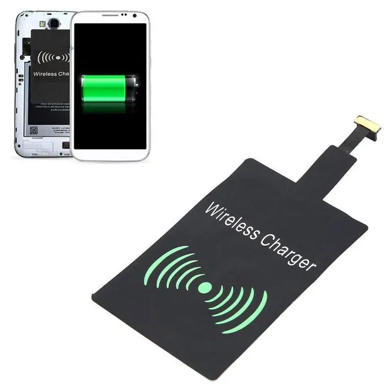 Зарядный адаптер для Android Micro usb type C приемник Pad катушка для iphone samsung huawei Xiaomi Qi Беспроводное зарядное устройство приемник