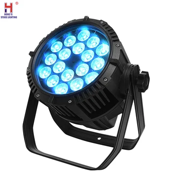 

Led par light RGBWA 5in1 18X15W professional stage lighting waterproof IP65 outdoor for dj disco club show