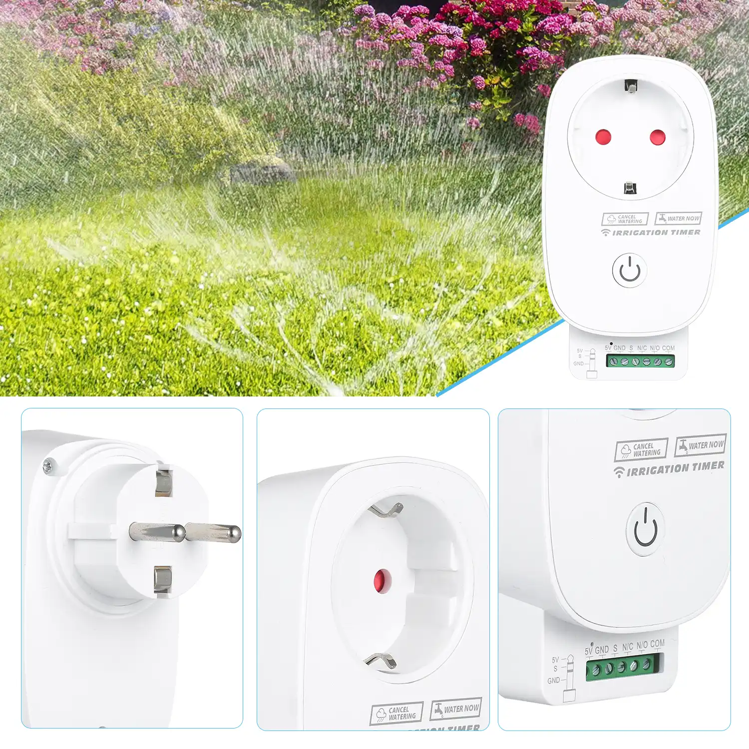 google home sprinkler system