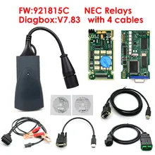 Profissional lite lexia3 pp2000 diagbox v7.83 psa xs evolution LEXIA-3 fw 921815c lexia 3 cabos completos/conjunto