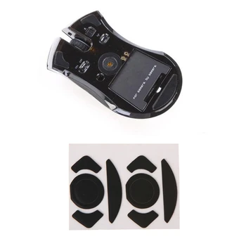 

2 Sets 0.6mm Thickness Replacement Mouse Feet Mouse Skates for Razer Mamba