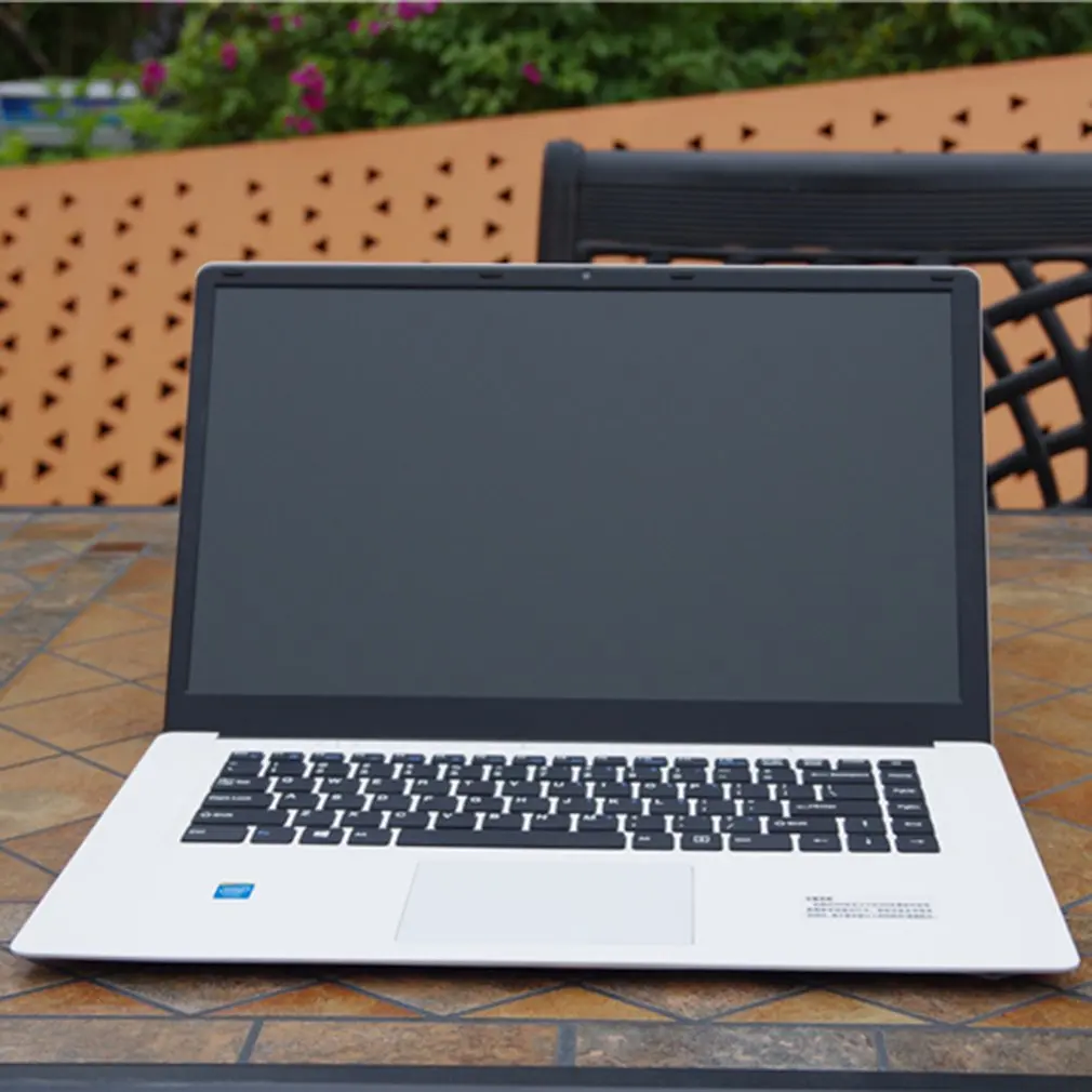 Portable 15.6 Inch 2GB+32GB Laptop Activated Camera WIFI Laptop Notebook 6000mah Battery Durable Laptop EU Plug