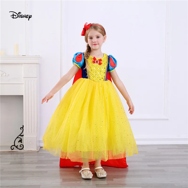 Disney Snow White Dress Girl Christmas Halloween Children Performing Sweet | Детская одежда и обувь