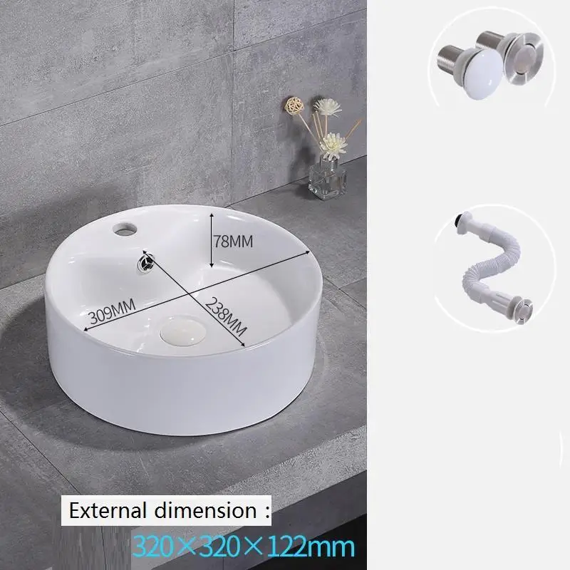 Banyo Bagno Para Vanity Lavatorio Wasbak Black Waschbecken De Lavandino Pia Lavabo Cuba Banheiro Ванная раковина умывальник - Цвет: Number 9