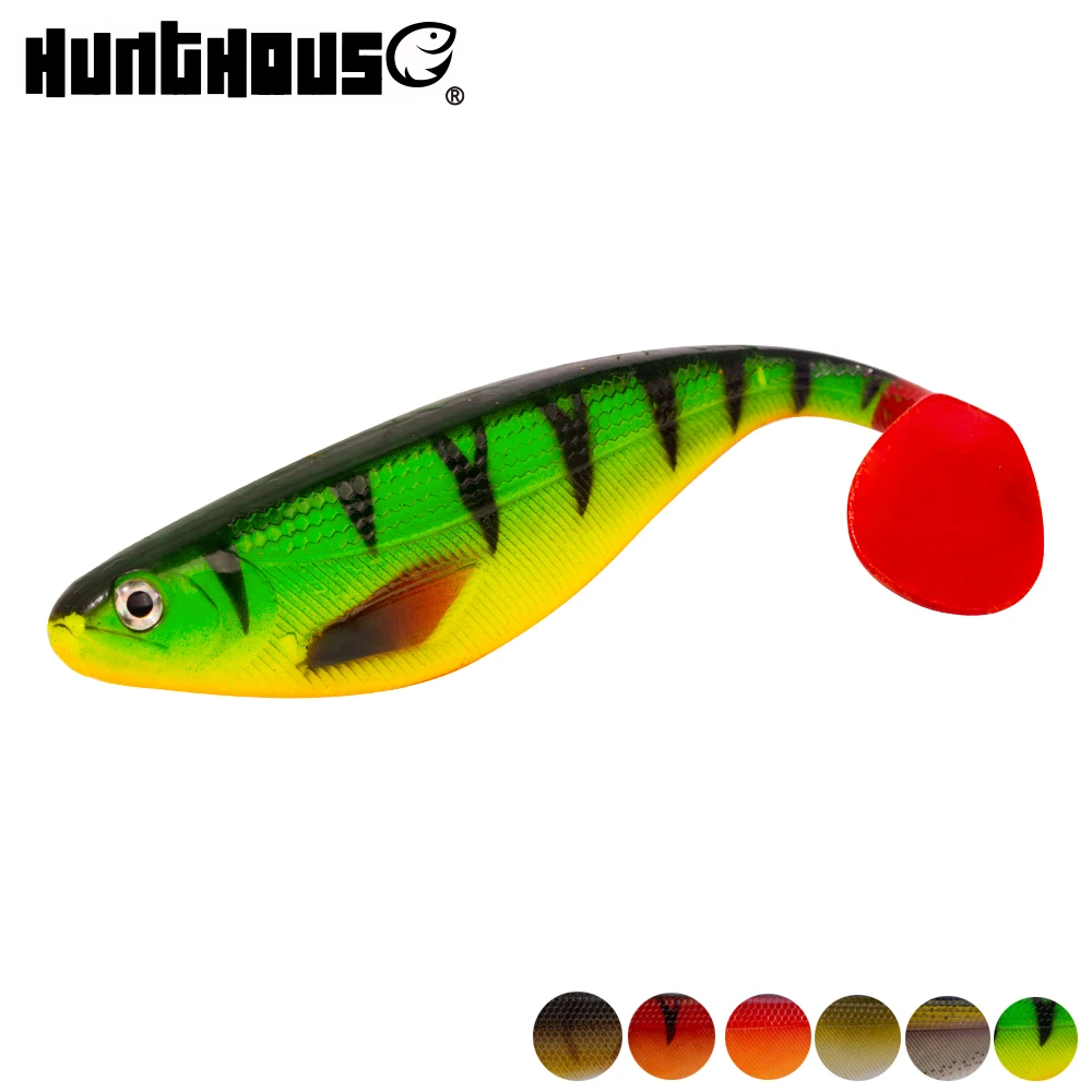 

Hunthouse shadteez soft trout lure artificial bait big shads soft 170mm 35g PVC material for sea bass perch zander