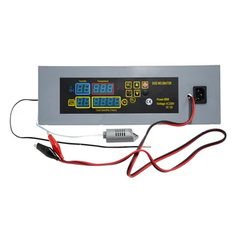 

HTMC-6 12VGoose BirdQuail BrooderEgg Incubator Controller Set DIY Mini Incubator Controller Constant Temperature Egg Incubation