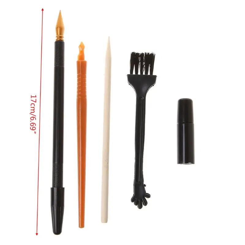 

5Pcs Painting Drawing Scratch Arts Set Stick Scraper Pen Tools Creative DIY Necessaries Products New