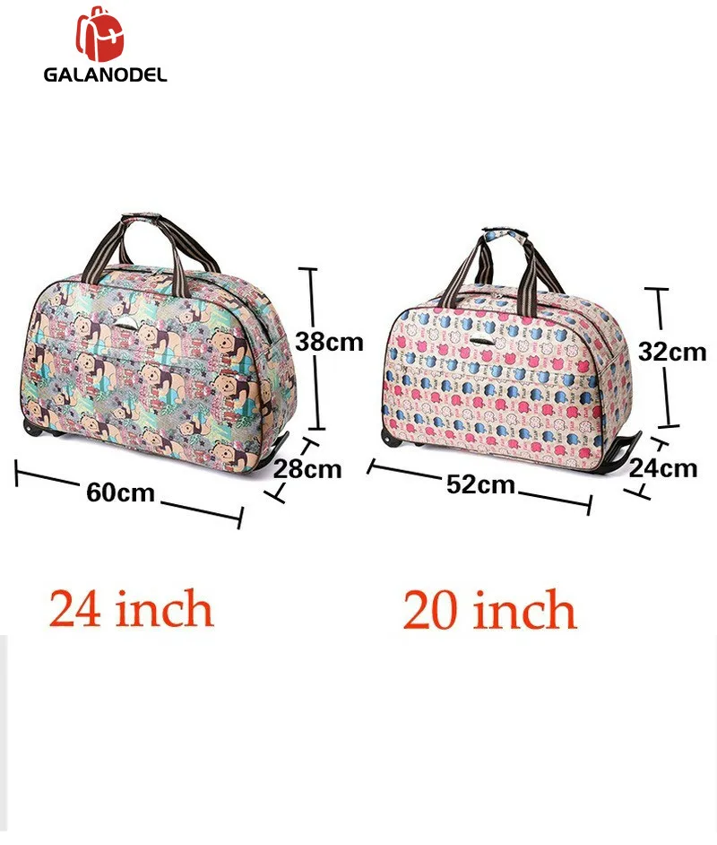 2" новая водонепроницаемая сумка для багажа, толстый стильный чемодан на колесиках, багаж на колесиках для женщин и мужчин, дорожные сумки, чемодан с колесиками, модная