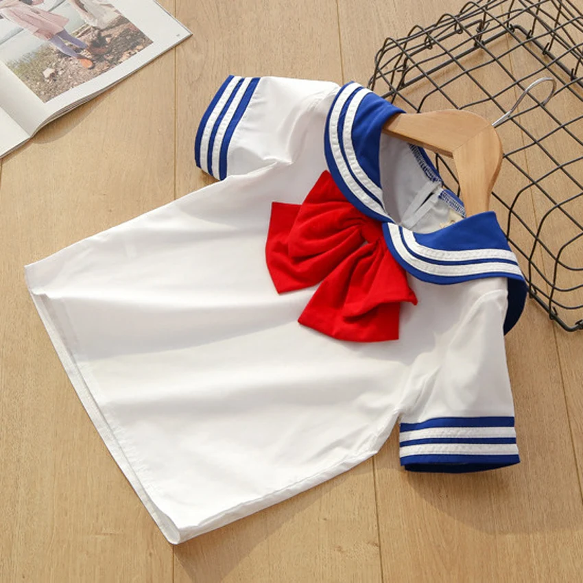 Детские маскарадные костюмы Sailor Moon для мальчиков и девочек 90 130 см японский стиль