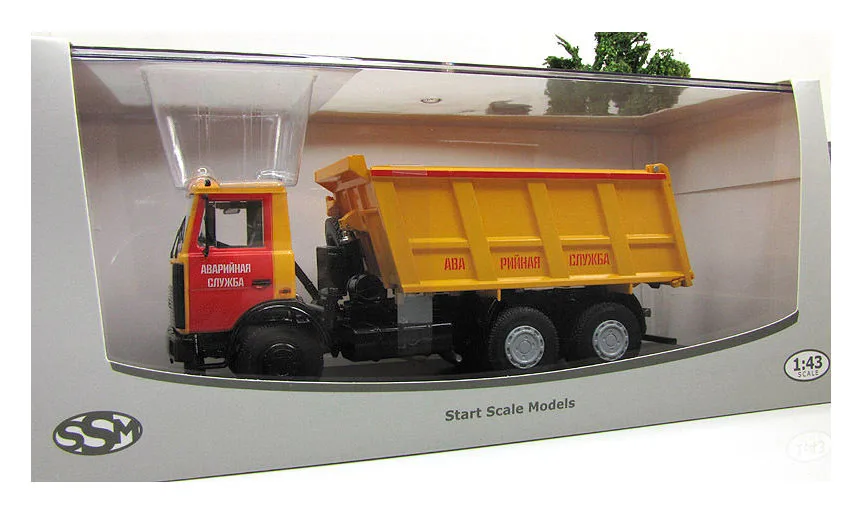 Новые модели звездных весов 1/43 Maz 5516 аварийная служба 1999 русский белорусский