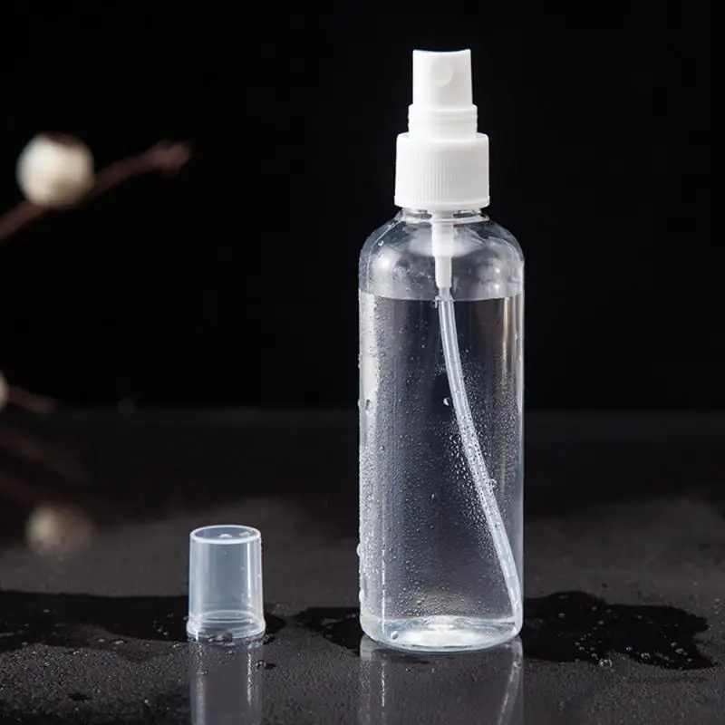 Refillable Bottles Travel Transparent Plastic Atomizer Empty Small Spray Bottle 30/50/100ml Toxic Free Safe Accessories Dropship