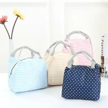 

Portable Thermal Insulated Lunch bag Container Lunch Box Portable Food Containe Storage Bag Picnic bags