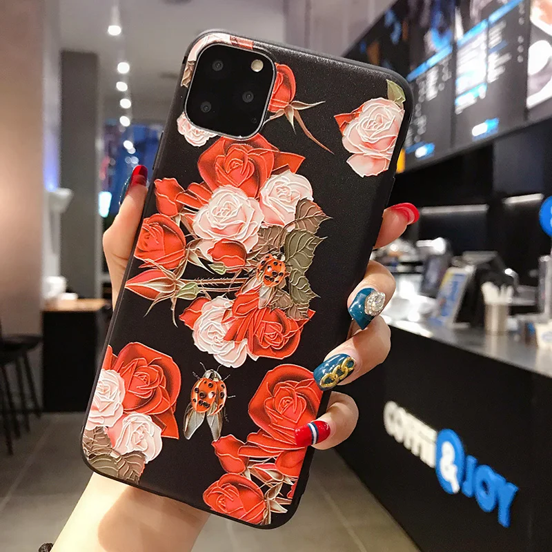 Чехол для OPPO K1 R15X RX17 Neo AX7 K3 Realme X A9 F11 Pro Reno 2 A7 A5S китайский стиль тиснение чехлы задняя крышка Fundas телефон Coque - Цвет: 209