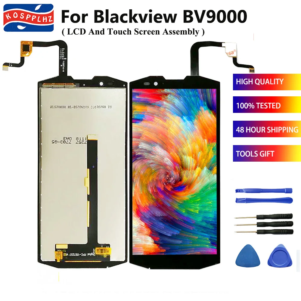 5.7&quot 100% Tested For BLACKVIEW BV9000 LCD Display &amp Touch Screen Sensor Digitizer Assembly Replacement + Tools | Мобильные
