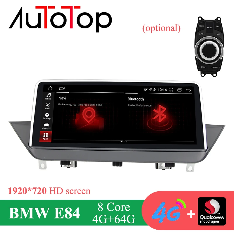 Автомагнитола AUTOTOP для BMW X1 E84 Android 2009-2015 iDrive автомобильный стерео-аудиоплеер