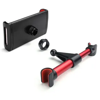 

New Car Rear Bracket Space Aluminum Car Rear Seat Headrest Mobile Phone Flat Navigation Bracket Not Block Keys