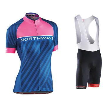 

Northwav Women Cycling Short Kit Summer Cycling Jersey Set Short Sleeve Sportwear Quick Dry MTB Bike Ridding Clothing Set