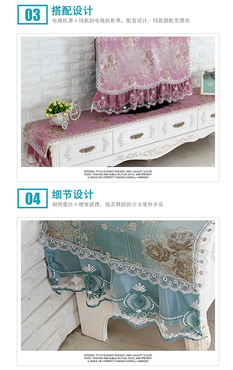 Supply Manufacturers Direct Selling Taobao Hot Sales Fabric miffy er TV Stand Cover TV Stand Dust Cover