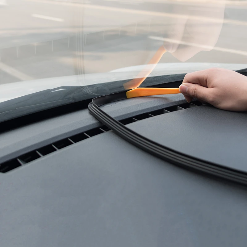 Car Sealing Strips Universal Dashboard Sound Insulation Rubber Dust-proof 1.6M For Car SUV MPV Auto Interior Accessories