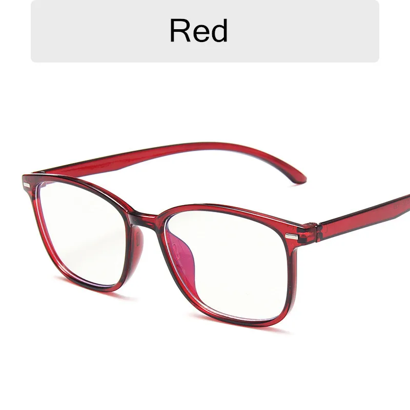 В ретро-стиле с защитой от УФ-Для мужчин оправа для очков, сексуальная женская обувь розового цвета женские очки кадр очки по рецепту, мужские солнцезащитные очки для глаз оправы для очков для женщин - Цвет оправы: Red