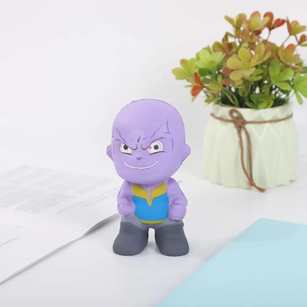 Мягкая игрушка супер герой милый мягкий медленно поднимающийся мягкий сжимающий развивающие Обучающие игрушки Мстители Рождественский подарок снятие стресса