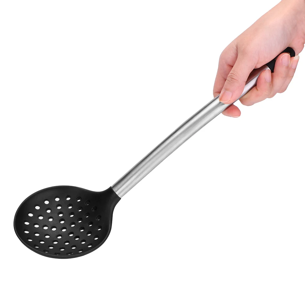 9pcs Silicone Kitchen Tools Cooking Sets Soup Spoon Spatula Non-Stick Shovel With Handle Special Heat-Resistant Design Cookware