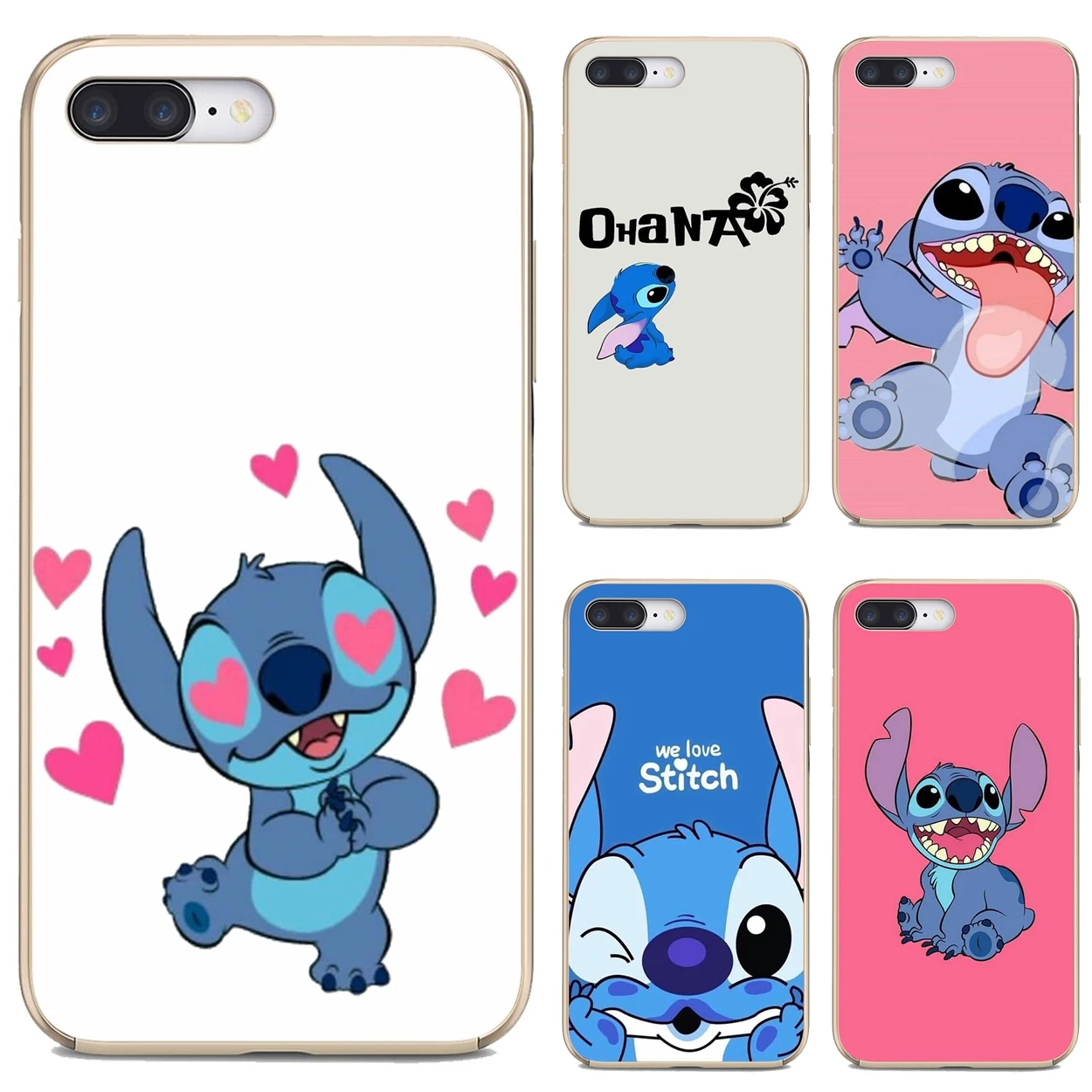 Чехол для телефона Xiaomi mi Redmi Note 3 4 4X 5 6 7 8 8t 9 9s 9t 10 pro lite Ohana-Mean-Family-Lilo-Stich | Мобильные