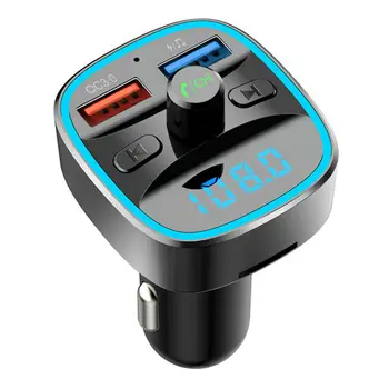 

AUX Bluetooth 5.0 Bluetooth FM Transmitter Dual Universal Best Selling