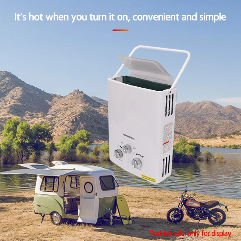 Camping Water Heater RV Gas Water Heater Trailer Outdoor Camping Bath  Instant Water Heater Liquefied Petroleum Gas 6L - AliExpress