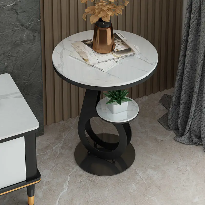 Six marble post-modern minimalist Side Table 6 Six marble post-modern minimalist Side Table 6