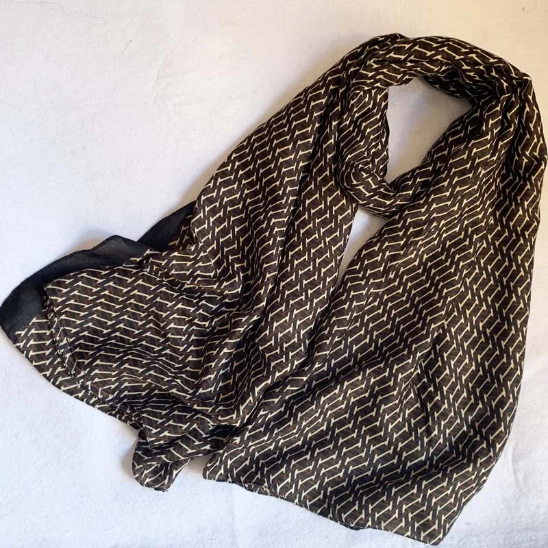 XCP006 black brown Зимний шарф, женские роскошные брендовые шарфы, шарфы, пашмины, теплый шейный платок, шаль в клетку, с принтом, для женщин, хиджаб - Color: XCP006 black brown