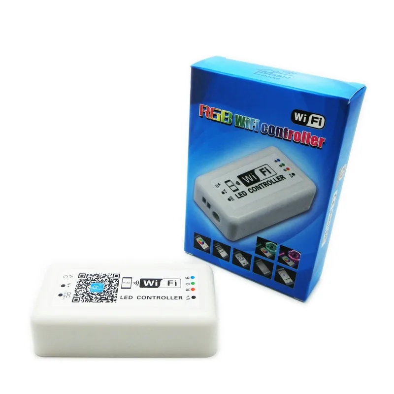 BLYN контроллер WIFI RGB умный светодиодный контрольная полоса DC12V 24V Magic Home control ler для 5050 3528 RGB Светодиодная лента Alexa Google Home