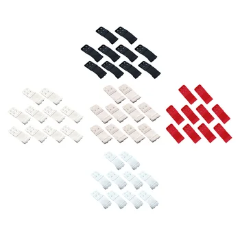 

10x Womens Bra Extenders Clip on Bra Strap Extension 2Row 2Hook Replacements